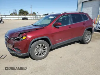 2019 Jeep Cherokee Latitude Plus with VIN 1C4PJMLB6KD477950, listed as a Copart auction lot 52033785 with 78,214 mi miles and Salvage Title. Bid and sale history available at carsss.com. Image 1.