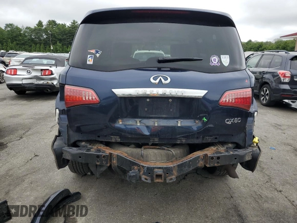 2017 Infiniti QX80 Signature Edition с VIN JN8AZ2NE4H9159240, выставлен на аукционе Copart как лот 60684595 с пробегом 220 831 миль миль и Списание • Salvage title. История ставок и продаж доступна на DreamBid. Изображение 6.