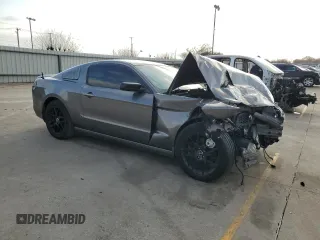 2014 Ford Mustang V6 with VIN 1ZVBP8AM2E5293783, listed as a Copart auction lot 84745474 with Not Provided miles and Salvage Title. Bid and sale history available at carsss.com. Image 4.
