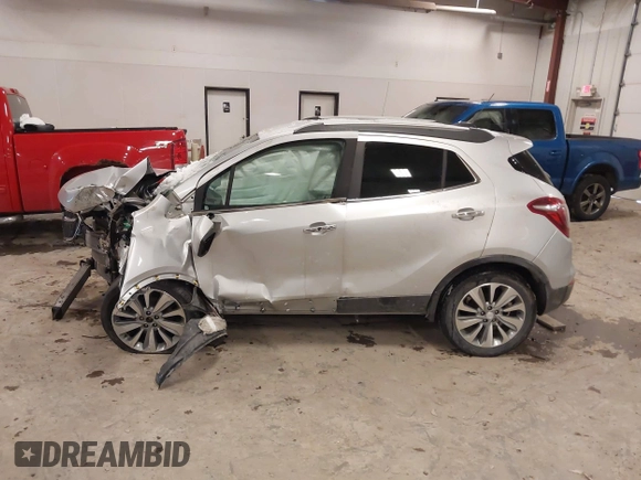 2018 Buick Encore Preferred with VIN KL4CJASB3JB564210, listed as a IAAI auction lot 41556273 with Not Provided miles. Bid and sale history available at carsss.com. Image 14.