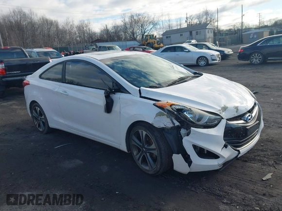 2013 Hyundai Elantra GS z VIN KMHDH6AE3DU004609, wystawiony jako IAAI lot #41738554 z przebiegiem 108 586 mil mil oraz . Historia ofert i sprzedaży dostępna na DreamBid. Obrazek 1.