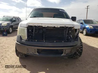 2010 Ford F-150 XL with VIN 1FTFX1CV2AFB26894, listed as a Copart auction lot 45050105 with 211,770 mi miles and Salvage Title. Bid and sale history available at carsss.com. Image 5.