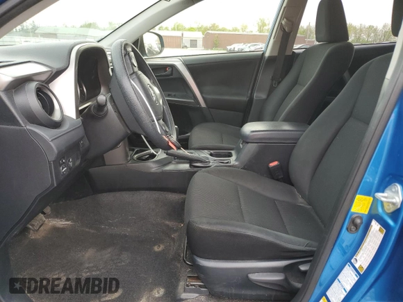 2016 Toyota RAV4 LE with VIN JTMBFREV5GJ104245, listed as a Copart auction lot 56658985 with 87,549 mi miles and Salvage Title. Bid and sale history available at DreamBid. Image 7.