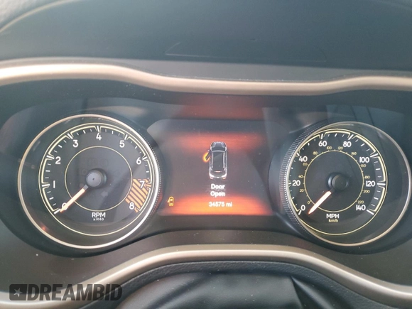2014 Jeep Cherokee Limited with VIN 1C4PJLDS4EW298873, listed as a Copart auction lot 76971764 with 34,575 mi miles and Salvage Title. Bid and sale history available at carsss.com. Image 9.