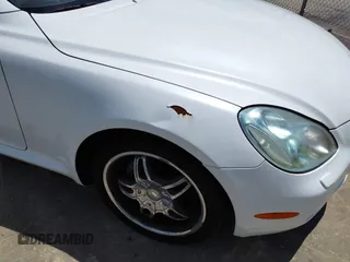 2005 Lexus SC with VIN JTHFN48Y750066841, listed as a IAAI auction lot 42146165 with 129,193 mi miles. Bid and sale history available at carsss.com. Image 6.