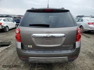2012 Chevrolet Equinox LTZ with VIN 2GNALFEK0C6168460, listed as a Copart auction lot 45094945 with 49,829 mi miles and Salvage Title. Bid and sale history available at carsss.com. Image 6.