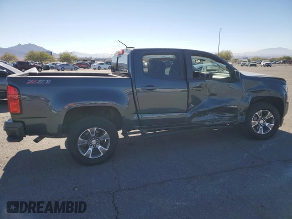 2020 Chevrolet Colorado 2WD Z71 with VIN 1GCGSDEN5L1134537, listed as a Copart auction lot 80283384 with 26,228 mi miles and Salvage title. Bid and sale history available at DreamBid. Image 3.