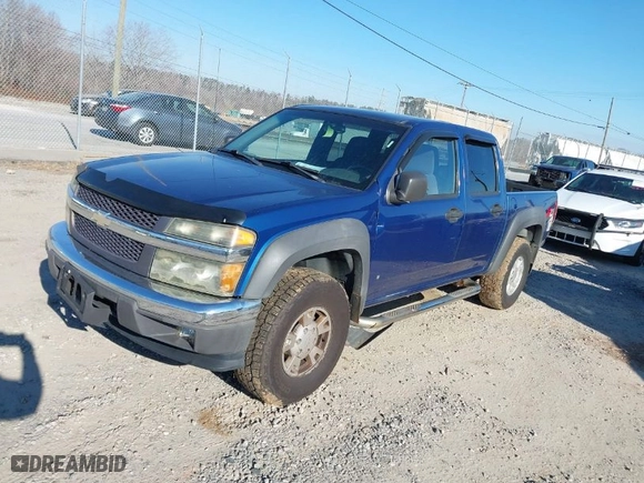 2006 Chevrolet Colorado LT w/2LT with VIN 1GCDT136668118868, listed as a IAAI auction lot 41653319 with 134,686 mi miles. Bid and sale history available at carsss.com. Image 2.