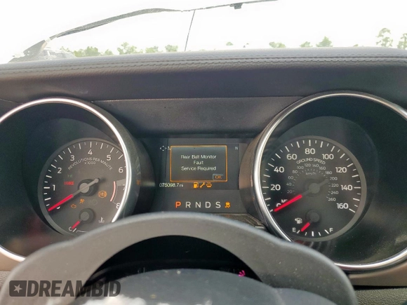 2022 Ford Mustang EcoBoost with VIN 1FA6P8TH6N5100254, listed as a Copart auction lot 64054365 with 75,098 mi miles and Salvage title. Bid and sale history available at DreamBid. Image 10.