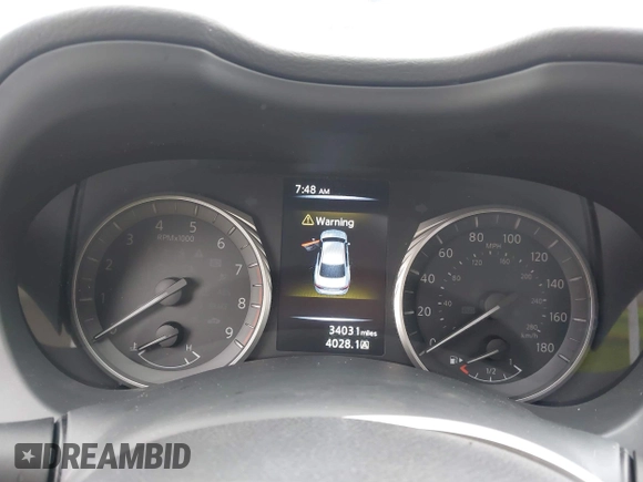 2023 Infiniti Q50 Sensory z VIN JN1EV7CP9PM511527, wystawiony jako IAAI lot #42490195 z przebiegiem 34 031 mil mil oraz . Historia ofert i sprzedaży dostępna na DreamBid. Obrazek 7.