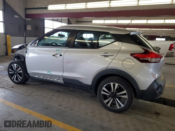 2019 Nissan Kicks SR with VIN 3N1CP5CU2KL546618, listed as a Copart auction lot 43514625 with 89,628 mi miles and Non Repairable. Bid and sale history available at carsss.com. Image 2.