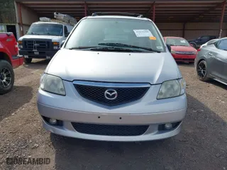 2002 Mazda MPV LX with VIN JM3LW28J520319070, listed as a IAAI auction lot 41671586 with 272,831 mi miles. Bid and sale history available at carsss.com. Image 6.
