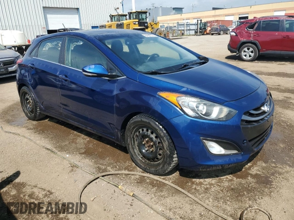 2013 Hyundai Elantra GT with VIN KMHD35LE8DU018141, listed as a Copart auction lot 64587374 with 271,587 mi miles and Salvage Title. Bid and sale history available at carsss.com. Image 4.