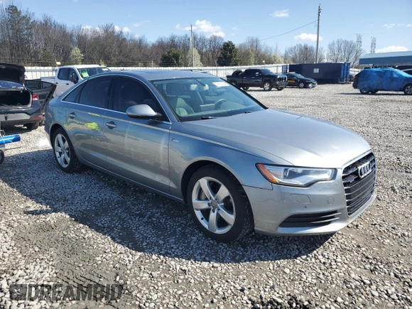 2012 Audi A6 3.0T Premium Plus with VIN WAUGGAFC6CN094472, listed as a Copart auction lot 49060025 with 111,031 mi miles and Salvage Title. Bid and sale history available at carsss.com. Image 4.