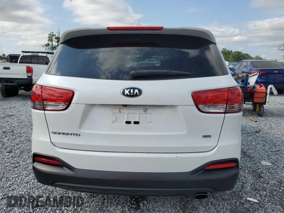 2018 Kia Sorento LX with VIN 5XYPG4A36JG367832, listed as a Copart auction lot 52504895 with 40,281 mi miles and Salvage Title. Bid and sale history available at carsss.com. Image 6.