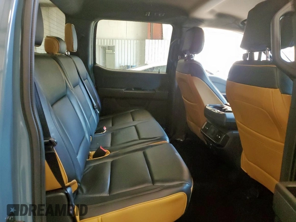 2023 Ford F-150 XL with VIN 1FTEW1CP7PKD02399, listed as a Copart auction lot 60738155 with 23,059 mi miles and Salvage title. Bid and sale history available at DreamBid. Image 10.
