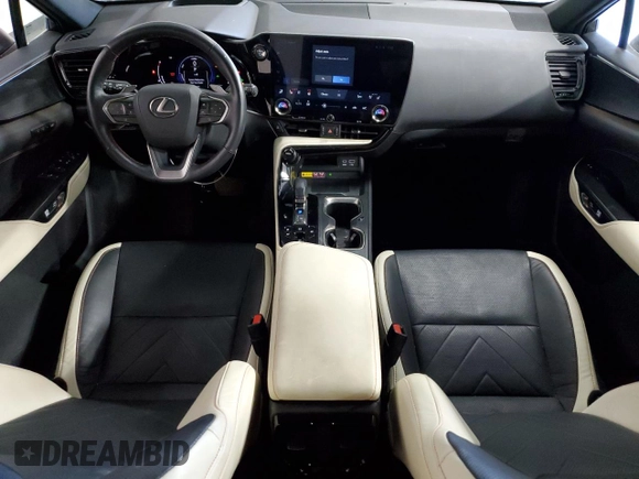 2023 Lexus NX 350h Luxury with VIN 2T2HKCEZXPC011833, listed as a Copart auction lot 88805845 with 40,845 mi miles and Clean Title. Bid and sale history available at DreamBid. Image 8.