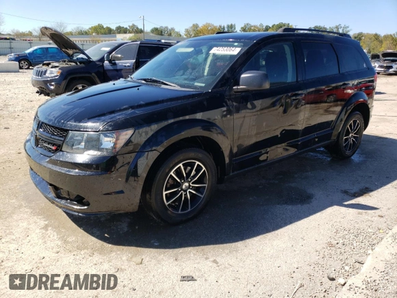 2018 Dodge Journey SE with VIN 3C4PDCAB1JT274784, listed as a Copart auction lot 74253064 with 160,308 mi miles and Non Repairable. Bid and sale history available at carsss.com. Image 1.