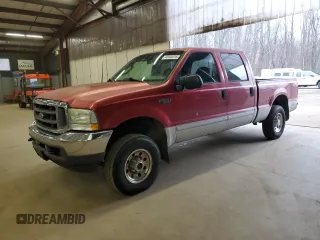 2003 Ford Super Duty F-250 XL with VIN 1FTNW21L13EB65006, listed as a Copart auction lot 46808255 with 290,841 mi miles and Clean Title. Bid and sale history available at carsss.com. Image 1.