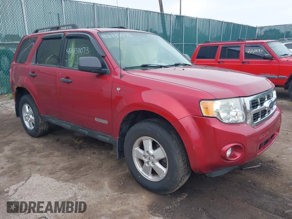 2008 Ford Escape XLT with VIN 1FMCU93138KD90369, listed as a IAAI auction lot 42430073 with Not provided miles and . Bid and sale history available at DreamBid. Image 1.