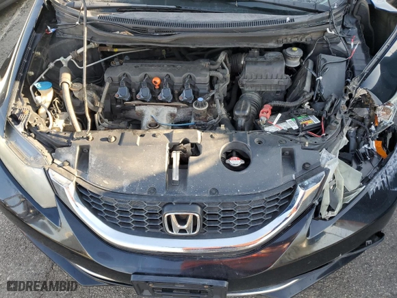 2013 Honda Civic Sdn LX with VIN 19XFB2F50DE053555, listed as a Copart auction lot 51796255 with 301,851 mi miles and Clean Title. Bid and sale history available at carsss.com. Image 11.