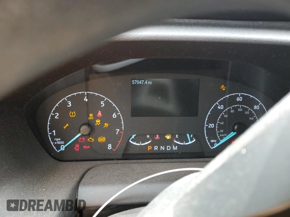 2020 Ford Transit Cargo with VIN 1FTBR3X83LKA55837, listed as a Copart auction lot 68329824 with Not Provided miles and Salvage Title. Bid and sale history available at DreamBid. Image 9.