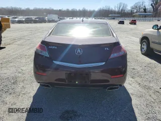2012 Acura TL Tech Auto with VIN 19UUA8F52CA016622, listed as a Copart auction lot 49491415 with 124,605 mi miles and Salvage Title. Bid and sale history available at carsss.com. Image 6.