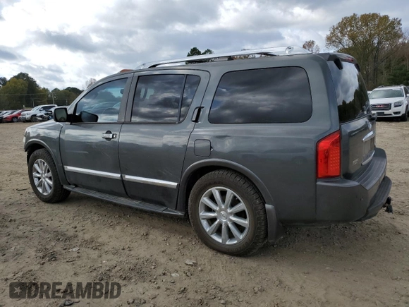 2009 Infiniti QX56 with VIN 5N3AA08DX9N903820, listed as a Copart auction lot 82182024 with 235,201 mi miles and Salvage Title. Bid and sale history available at carsss.com. Image 2.