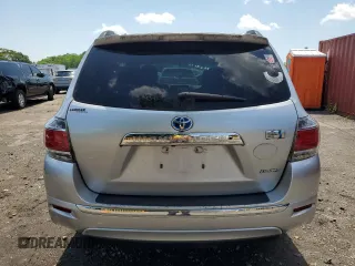 2013 Toyota Highlander Limited with VIN JTEDC3EH1D2018036, listed as a Copart auction lot 61430925 with 153,391 mi miles and Salvage title. Bid and sale history available at DreamBid. Image 6.