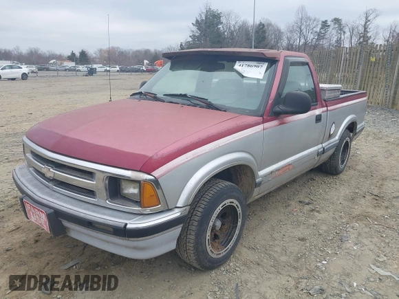 1995 Chevrolet S-10 with VIN 1GCCS1444SK145415, listed as a IAAI auction lot 41786907 with 166,811 mi miles and . Bid and sale history available at DreamBid. Image 6.