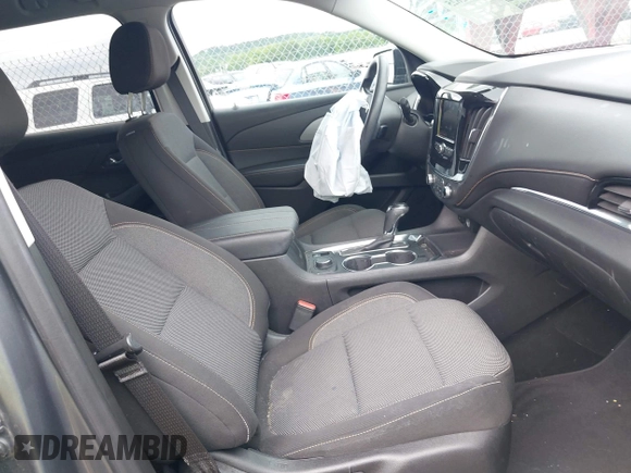 2020 Chevrolet Traverse LS with VIN 1GNERFKW3LJ237541, listed as a IAAI auction lot 42372625 with 107,470 mi miles and . Bid and sale history available at DreamBid. Image 5.