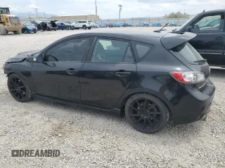 2012 Mazda 3 Mazdaspeed3 Touring with VIN JM1BL1L45C1698561, listed as a Copart auction lot 58538025 with 119,947 mi miles and Salvage title. Bid and sale history available at DreamBid. Image 2.