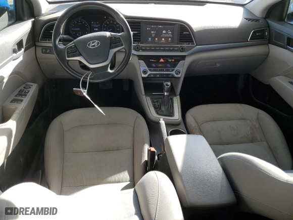 2018 Hyundai Elantra SEL with VIN 5NPD84LF9JH281382, listed as a Copart auction lot 43614285 with 85,143 mi miles and Salvage Title. Bid and sale history available at carsss.com. Image 8.