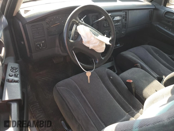 2001 Dodge Dakota SLT with VIN 1B7GG22X41S309217, listed as a Copart auction lot 44257285 with 153,872 mi miles and Salvage Title. Bid and sale history available at carsss.com. Image 8.