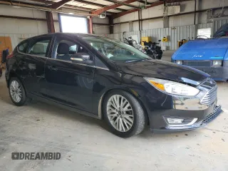 2018 Ford Focus Titanium with VIN 1FADP3N25JL242748, listed as a Copart auction lot 62106155 with 152,766 mi miles and Salvage title. Bid and sale history available at DreamBid. Image 4.