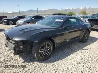 2018 Ford Mustang EcoBoost z VIN 1FA6P8TH2J5129924, wystawiony jako Copart lot #56576635 z przebiegiem 71 737 mil mil oraz Szkoda całkowita • Salvage title. Historia ofert i sprzedaży dostępna na DreamBid. Obrazek 1.