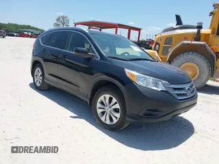 2012 Honda CR-V EX-L with VIN JHLRM3H71CC006913, listed as a IAAI auction lot 42021010 with 173,470 mi miles. Bid and sale history available at carsss.com. Image 1.