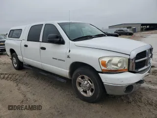 2006 Dodge Ram 2500 SLT with VIN 3D7KR29C36G226020, listed as a Copart auction lot 45051935 with 350,487 mi miles and Salvage Title. Bid and sale history available at carsss.com. Image 4.