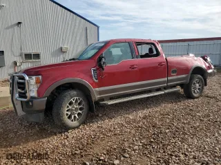 2022 Ford Super Duty F-250 SRW XL with VIN 1FT7W2BN5NEG41141, listed as a Copart auction lot 52108745 with 52,619 mi miles and Salvage Title. Bid and sale history available at carsss.com. Image 1.
