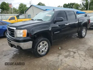 2011 GMC Sierra 1500 SLE z VIN 3GTP2VE36BG206544, wystawiony jako Copart lot #46343655 z przebiegiem 144 187 mil mil oraz Szkoda całkowita • Salvage title. Historia ofert i sprzedaży dostępna na DreamBid. Obrazek 1.