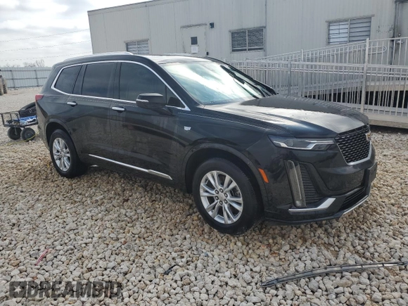 2021 Cadillac XT6 Luxury with VIN 1GYKPAR46MZ124270, listed as a Copart auction lot 44359615 with 149,820 mi miles and Clean title. Bid and sale history available at DreamBid. Image 4.