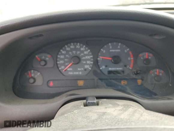 2002 Ford Mustang Standard with VIN 1FAFP40442F128344, listed as a Copart auction lot 48189045 with 0 mi miles and Salvage Title. Bid and sale history available at carsss.com. Image 9.