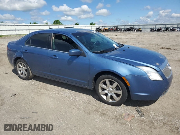 2010 Mercury Milan Premier with VIN 3MEHM0JG7AR653072, listed as a Copart auction lot 55734735 with 154,051 mi miles and Salvage title. Bid and sale history available at DreamBid. Image 4.