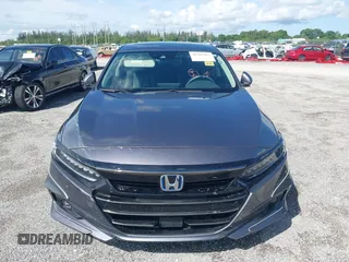 2022 Honda Accord Touring with VIN 1HGCV3F91NA031010, listed as a IAAI auction lot 40302407 with 18,820 mi miles and . Bid and sale history available at DreamBid. Image 12.
