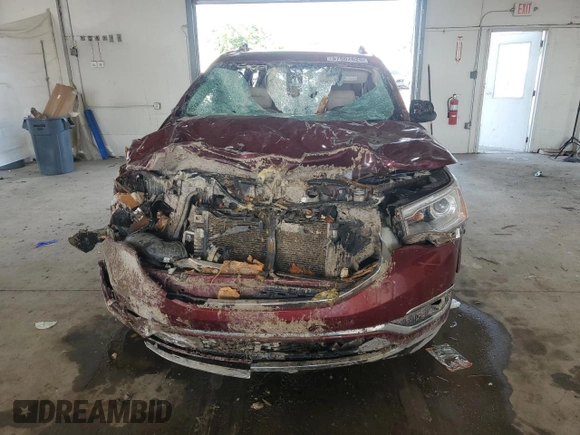 2017 GMC Acadia Denali z VIN 1GKKNXLS3HZ131225, wystawiony jako Copart lot #57802625 z przebiegiem Nie podano mil oraz Szkoda całkowita • Salvage title. Historia ofert i sprzedaży dostępna na DreamBid. Obrazek 5.