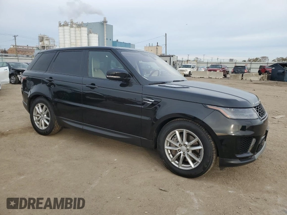 2021 Land Rover Range Rover Sport SE with VIN SALWG2SU5MA775338, listed as a Copart auction lot 80596544 with 48,323 mi miles and Salvage Title. Bid and sale history available at carsss.com. Image 4.