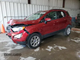 2021 Ford EcoSport SE with VIN MAJ6S3GL2MC429463, listed as a Copart auction lot 60199495 with 58,812 mi miles and Salvage title. Bid and sale history available at DreamBid. Image 1.