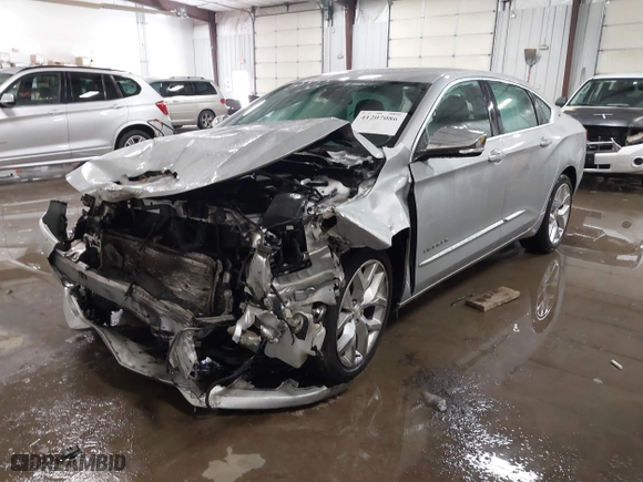 2018 Chevrolet Impala Premier with VIN 2G1125S36J9138869, listed as a IAAI auction lot 41207086 with 218,327 mi miles. Bid and sale history available at carsss.com. Image 18.