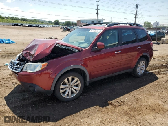 2011 Subaru Forester X Limited with VIN JF2SHBECXBH760815, listed as a Copart auction lot 58787035 with Not provided miles and Salvage title. Bid and sale history available at DreamBid. Image 1.