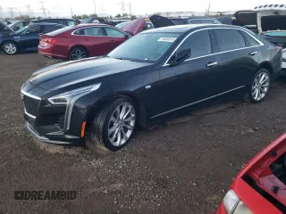 2020 Cadillac CT6 Premium Luxury with VIN 1G6KE5RS5LU100168, listed as a Copart auction lot 75484014 with 105,579 mi miles and Salvage title. Bid and sale history available at DreamBid. Image 1.